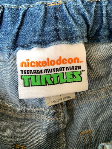 TMNT 2013 Size 7 Teenage Mutant Ninja Turtles (Target) Boys Blue Denim Jeans - Picture 8 of 10