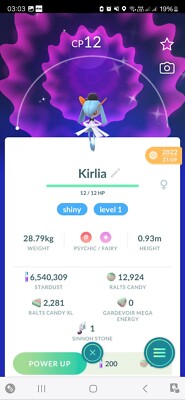 Pokémon Go Kirlia Hat Trade - EVENT - Safe Transfer to Your