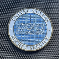 US Secret Service PPD FLD FIRST LADY DETAIL Challenge Coin