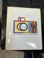 Lot Of 3 Kodak Photographic Notebook Binders Booklets GHGC-D
