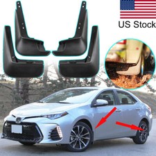 For 2014-2018 Toyota Corolla 4pcs Mud Flaps Front Rear Mudguards Splash Guard For 2014-2018 Toyota Corolla 4pcs Mud Flaps Front Rear Mudguards Splash Guard