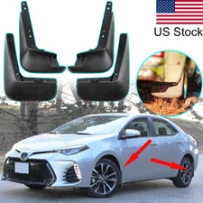 For 2014-2018 Toyota Corolla 4Pcs Mud Flaps Front Rear Mudguards Splash Guard