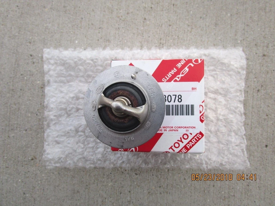 79 - 95 TOYOTA PICKUP DLX SR5 2.2L / 2.4L 4 ENGINE COOLANT THERMOSTAT OEM NEW - Image 2 of 2