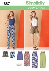 ladies shorts sewing pattern