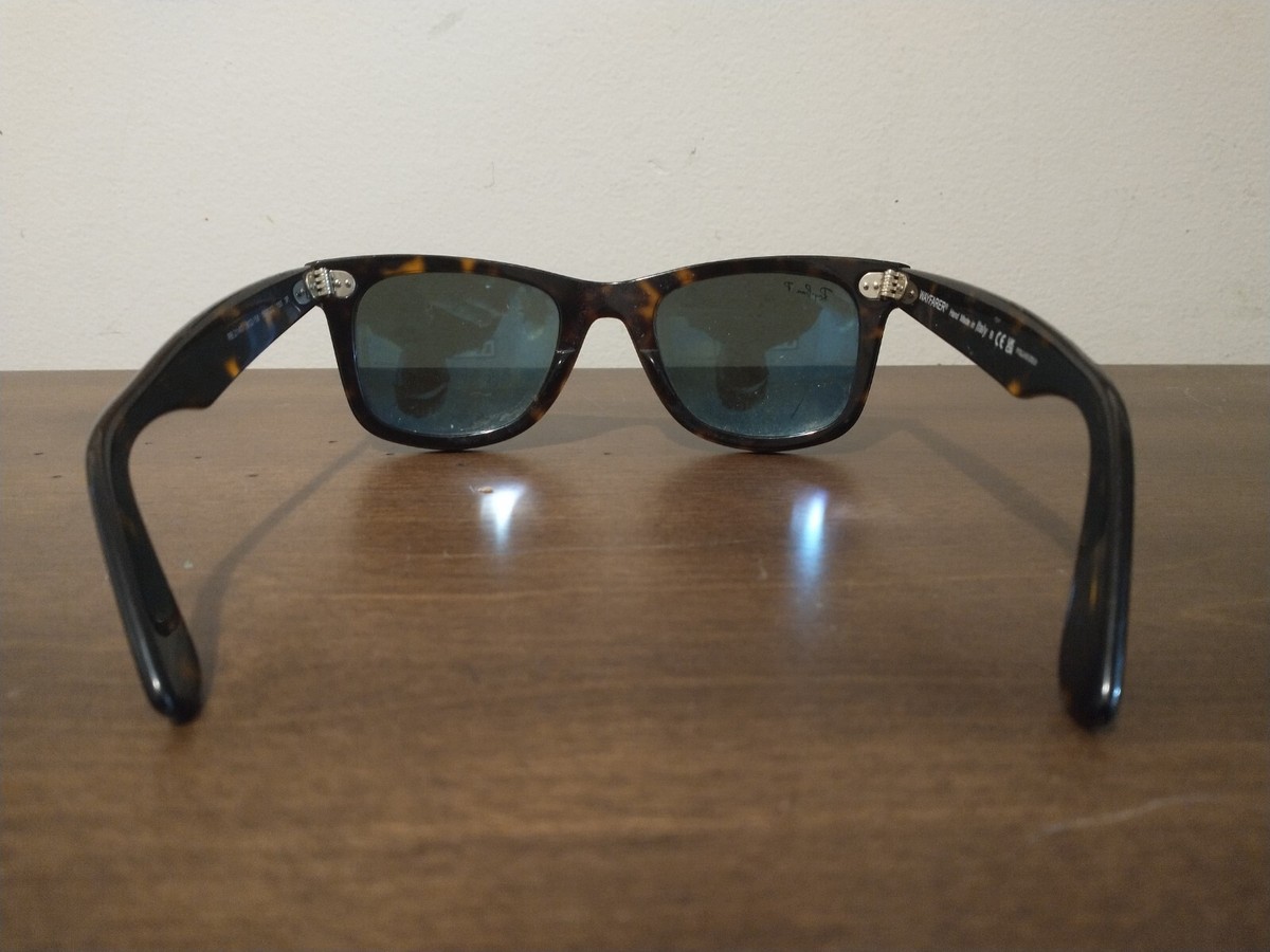 Hand Made in Italy! Ray-Ban RB2140 Wayfarer Sunglasses W/Case - MD