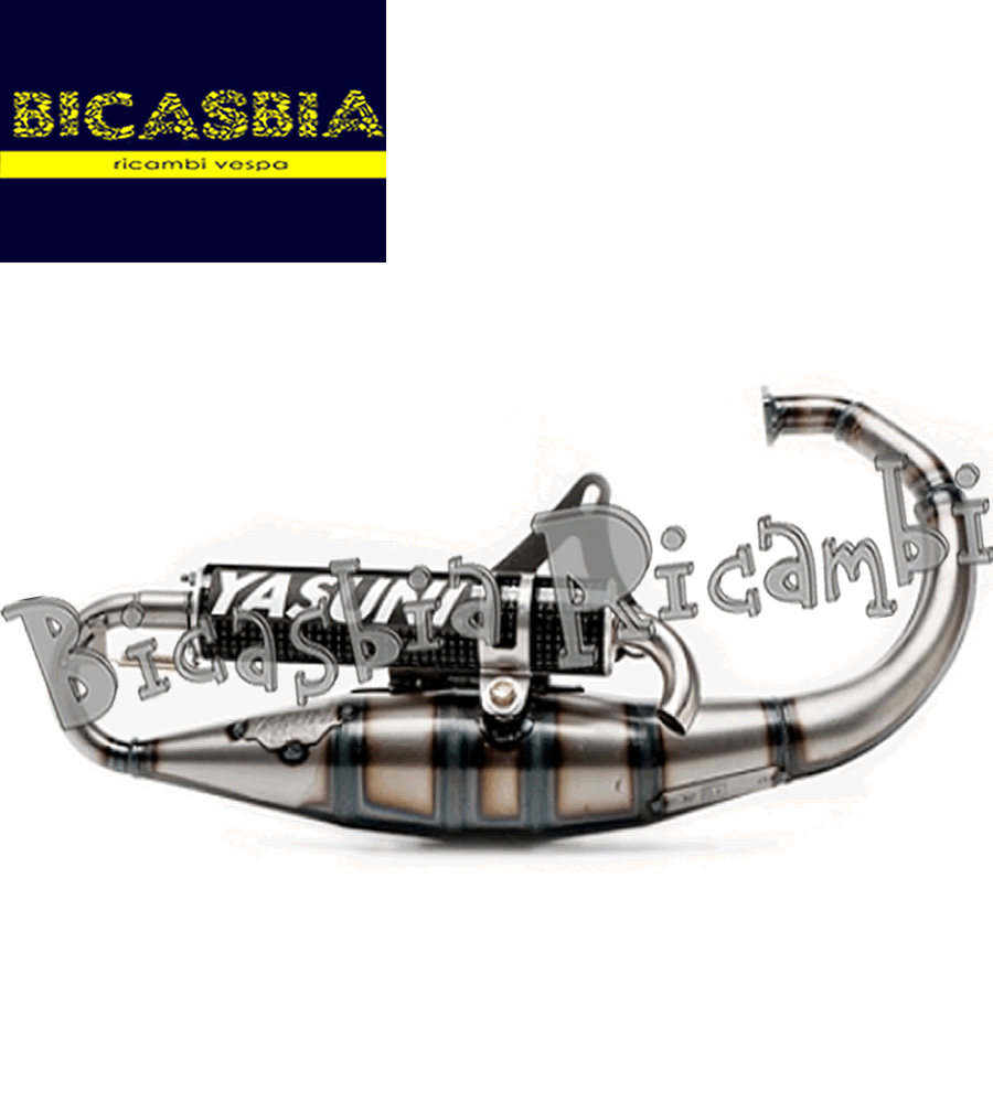 13456 Yasuni R Carbon Muffler MBK 50 Booster Minarelli