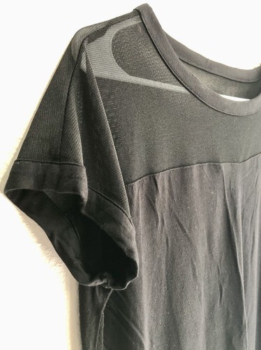 Tahari Women Shirt Small Black Blouse Top Sheer Lightweight Stretchy Soft Sexy - Picture 2 of 5