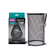 Heat Lamp Safety Cage   Protective Mesh Cover for Reptile Heat Bulbs and Cera...