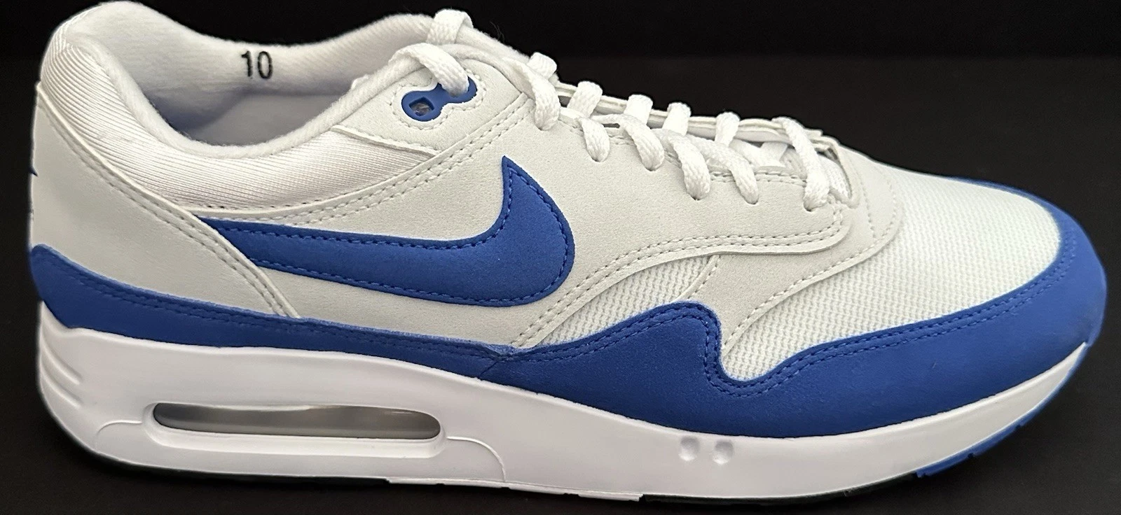 Nike Air Max 1 OG 86 Golf White Blue Golfing Shoes Men Sz 10 New DV1403-115