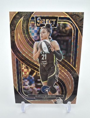 2025 Panini Select WNBA KAYLA MCBRIDE BRONZE CHECKER PRIZM LYNX 03/49 #113