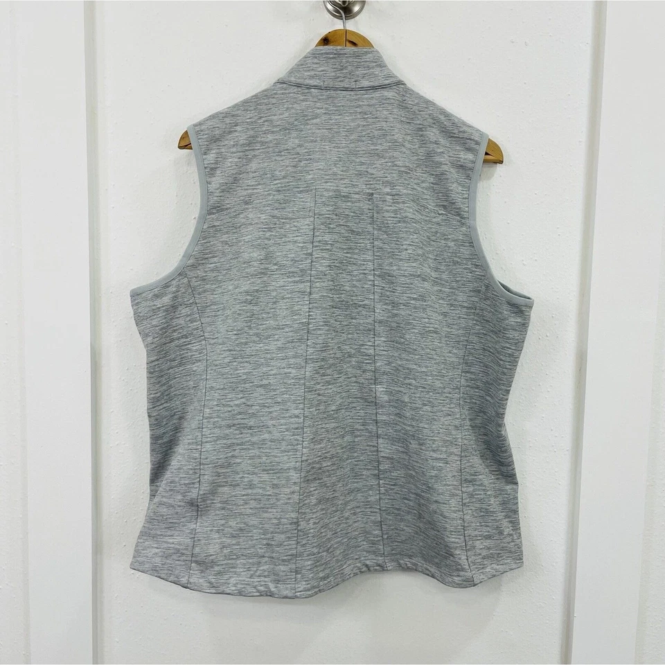 Chaleco para mujer PUMA XL gris chaqueta con cremallera completa Foto 4 de 4