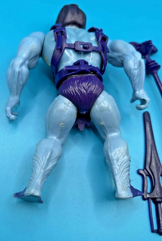 Media bota Skeletor de colección melocotón mejillas Motu He-Man Masters of the Universe Foto 3 de 4