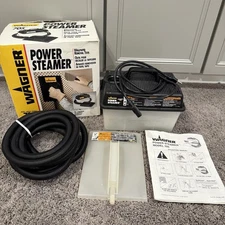 Wagner Power Steamer 705 Wallpaper Remover With Attachment Box Manual Tested 