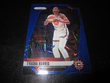 TYASHA HARRIS SIGNED AUTO 2024 PANINI PRIZM BLUE WNBA CARD # 102 SP