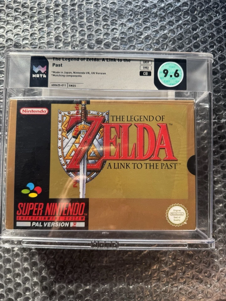 Zelda A Link to the Past Snes Wata 9.6 Super Nintendo Ukv Top Of Pop - Bild 1 von 4