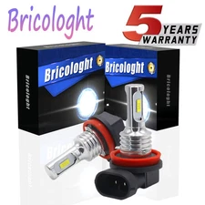 H11 LED Headlight Super Bright Bulbs Kit 8000K White 330000LM High/Low Beam