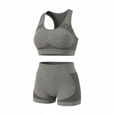 Yoga Set Gym Shorts Women Sport Bras Brassiere Workout Top for Women Yoga Size S