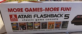 Atari Flashback 5 Classic Game Console 92 Built-in Games - OPEN BOX