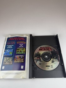 Blazing Heroes CIB W/ Registration Card (Sega Saturn, 1996)