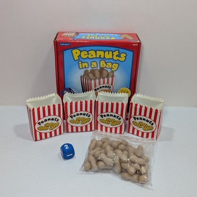 Lakeshore Peanuts in a Bag Counting Game Math Rare Hard to find 100% Complete