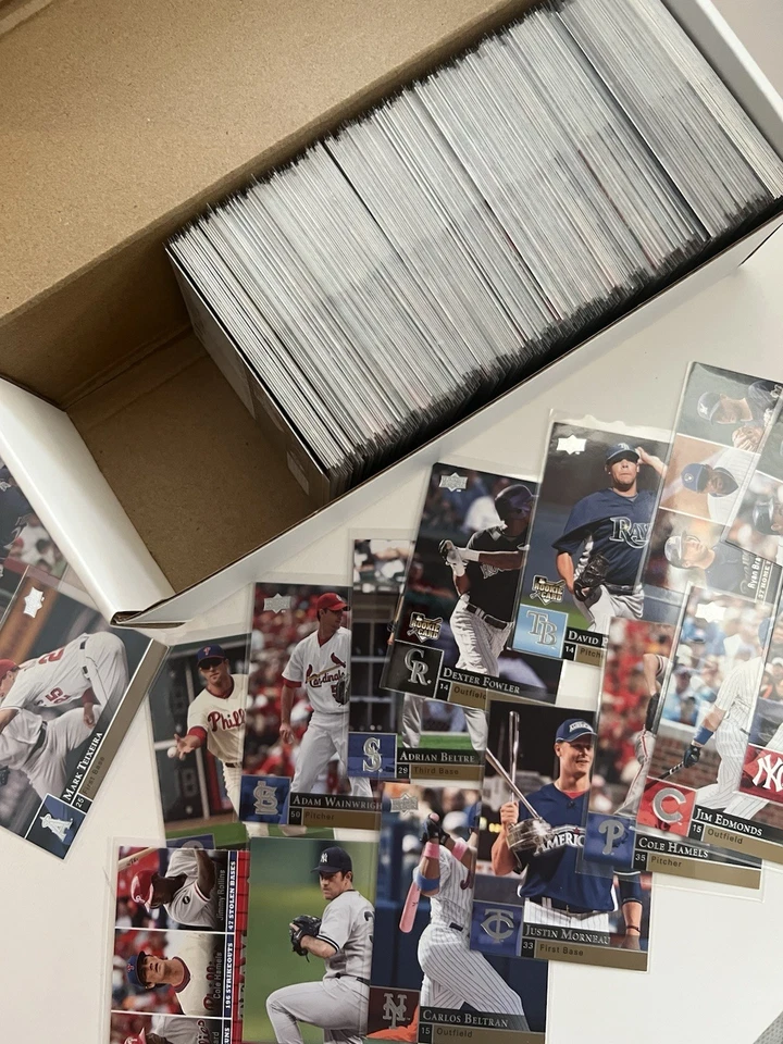 2009 Upper Deck 系列 1 张 500 张以上卡 - 新秀、明星、名人堂 - 近乎完好 — 第 2/4 张图片