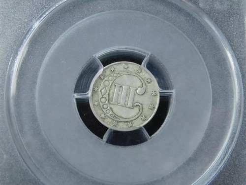 1852 3CS Three Cent Silver - PCGS XF45 - Picture 4 of 4