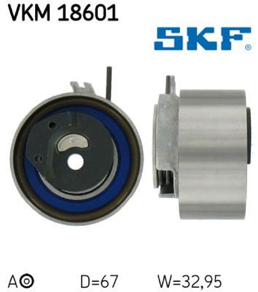 Skf VKM18601 Spannrolle FüR Zahnriemen Spannrolle FüR Zahnriemen-image