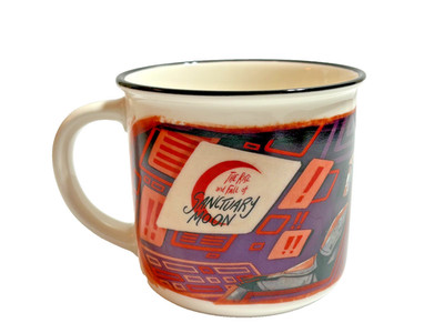 Illumicrate Murderbot Diaries Rise and Fall of Sanctuary Moon Coffee Cup Mug Exc