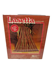 Vintage LASETTA CHEVRON Afghan Kit National Yarn Crafts New Old Stock