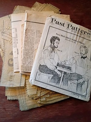 Past Patterns Twi Mid 19th Century Shirts Pattern 1986