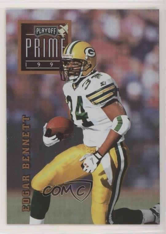 1996 Playoff Prime Edgar Bennett #018 wo2