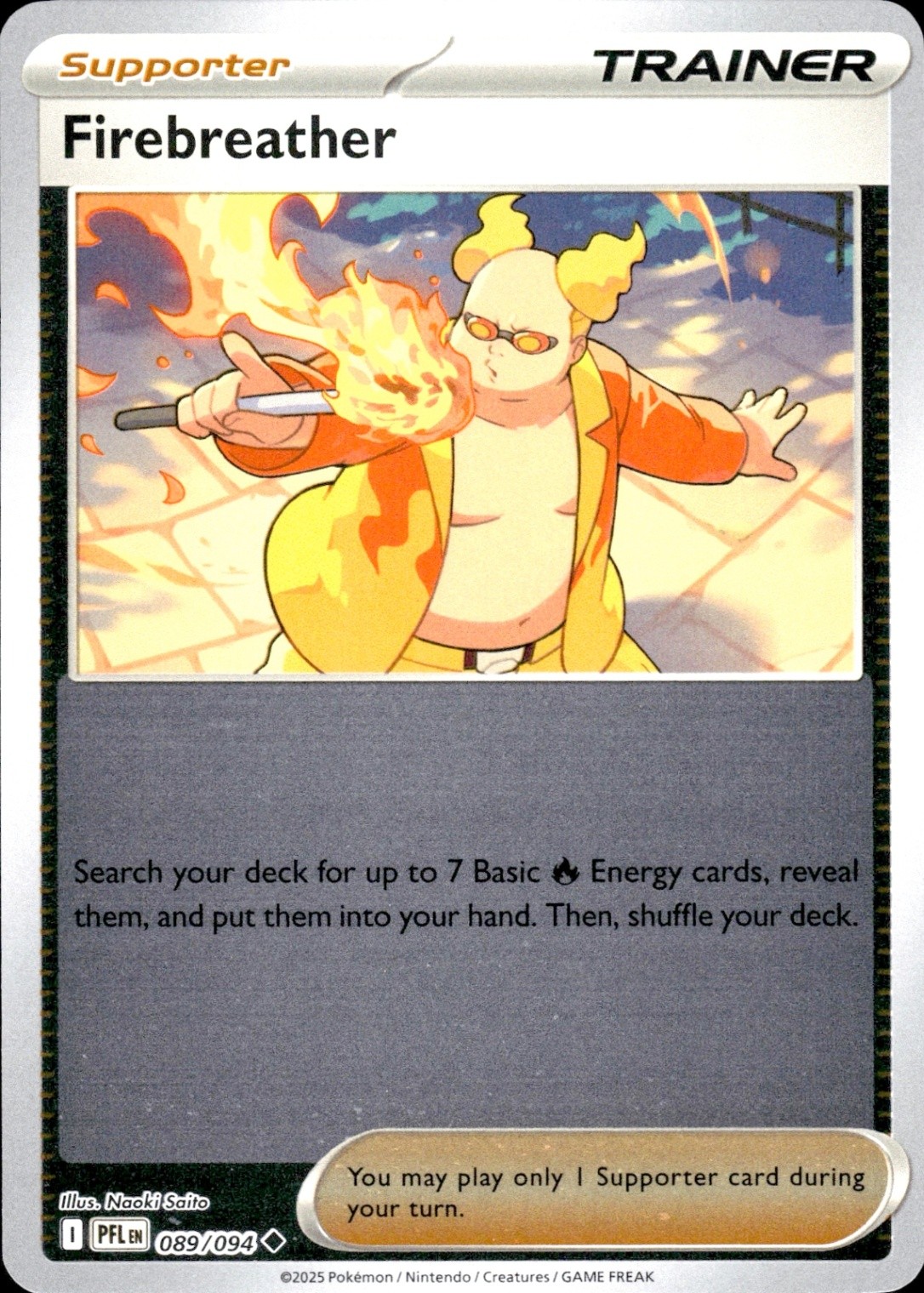 Firebreather | 89/094 | Pokemon | Phantasmal Flames | Reverse | 50% off 2nd Item