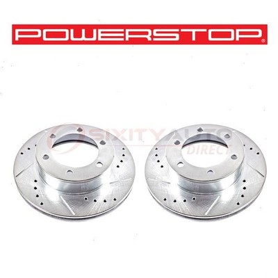PowerStop JBR791XPR Disc Brake Rotor for Braking Tire Stopping Drums Rotors  wy