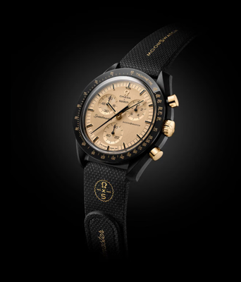 Swatch x Omega Moonswatch Mission to the Moon 1969 18K Gold