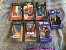 Lot of 5 STAR TREK Original Cast VHS CASSETTE Movies, Sealed/Bonus 2 TV Episodes