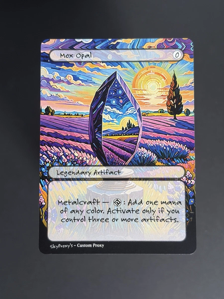 Mox Opal Magic: The Gathering Individual Trading Card Games for