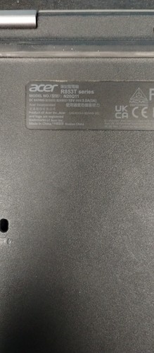 Acer Chromebook R853T Series N20Q11 For Parts Only - Afbeelding 3 van 6