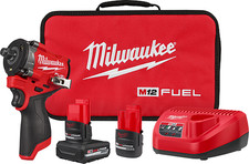 Milwaukee 2563-22 M12 FUEL Stubby 1/2" Impact Wrench Kit