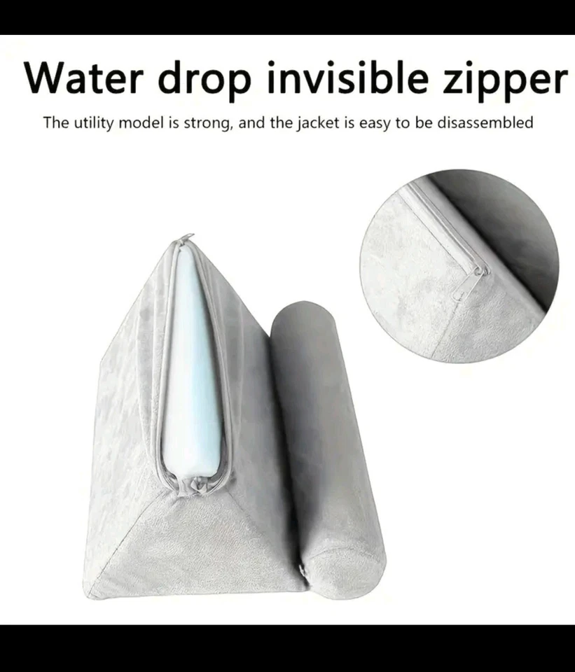 2024 Multi-Angle Soft Pillow Lap Stand for Ipad Tablet Ereaders Magazine Holder - Image 4 of 4