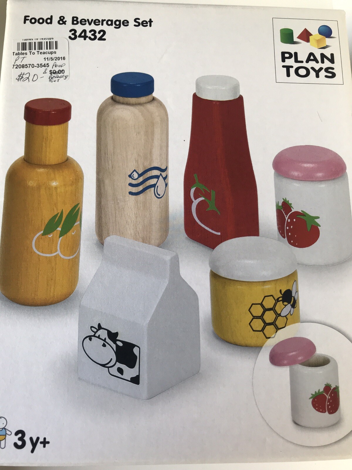 plan toy food and beverage set