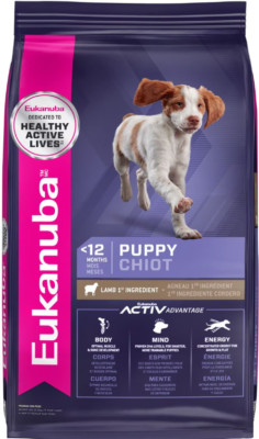 Eukanuba Puppy Chiot Lamb 1st Ingredient Dry Dog Food, 30-lb bag