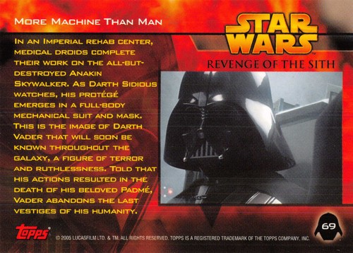 TOPPS 2005 STAR WARS REVENGE OF THE SITH PICK-A-CARD BASE TRADING CARDS #1-90 - Picture 139 of 181