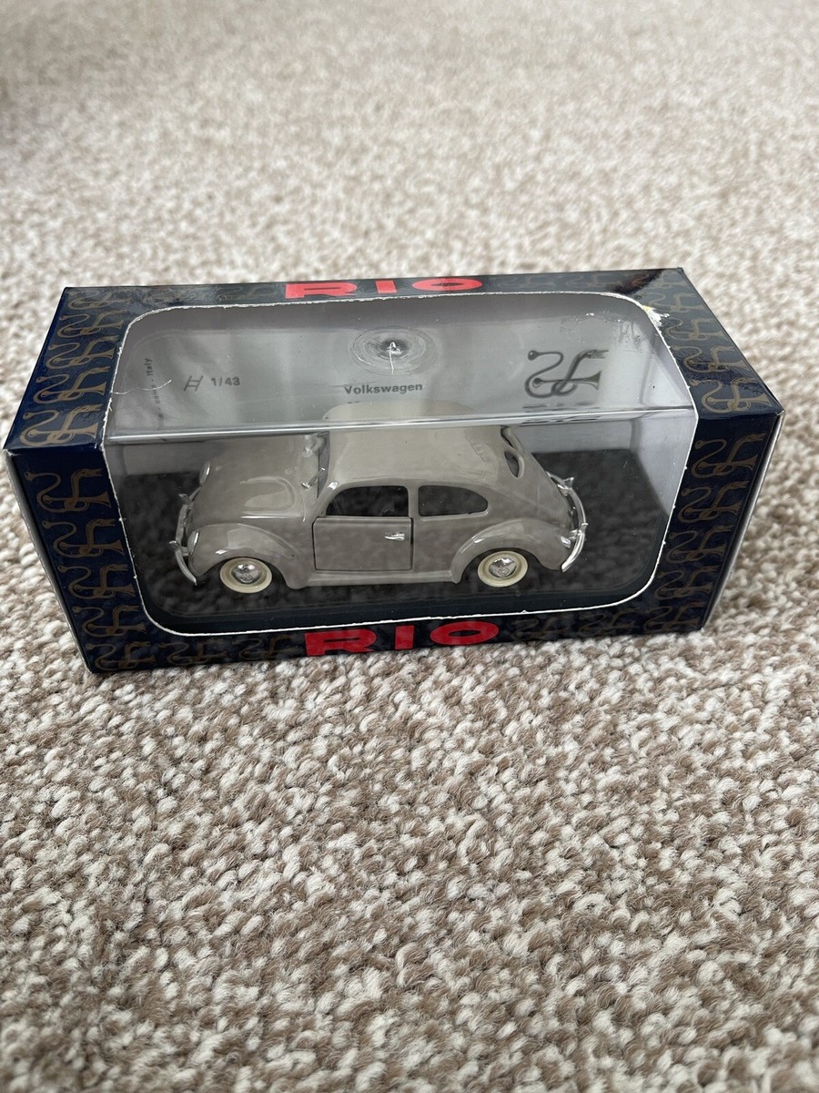 Rio 1/43 Volkswagen VW Beetle Grey Boxed | eBay UK