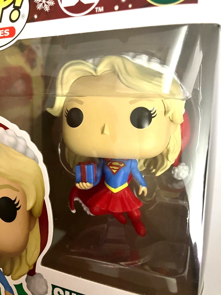 DC “Supergirl” Vacaciones de Navidad (Benoist Alcock Slater Comic) Funko Pop 526 Nuevo Foto 2 de 3