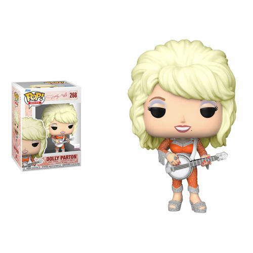Dolly Parton POP Rocks #268 Vinyl Figure FUNKO