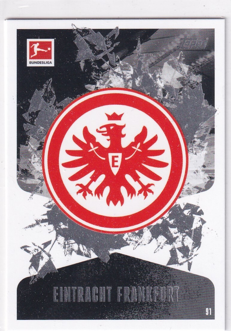 Topps Match Attax Bundesliga 24/25 Karte Nr. 91 Eintracht Frankfurt Wappen  Logo | eBay.de