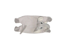 1 x Elefant grau und weiß H&M als Schmusetuch Schnuffeltuch Kuscheltuch