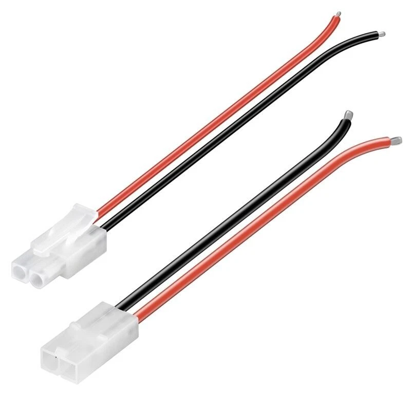 GOOBAY TAMIYA - Stecker oder Buchse mit ca. 14cm Kabel, Steckverbinder RC Modellbau