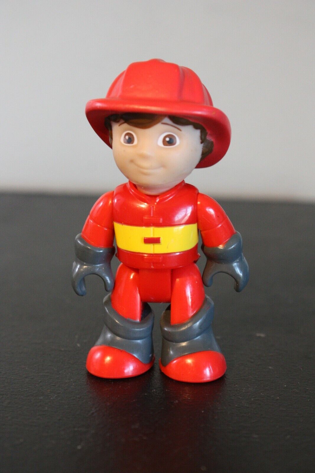 Mega Bloks Figure - Fireman - 3” Boy Fire Man
