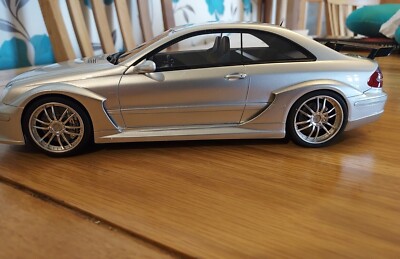 OTTO MECEDES BENZ C209 COUPE CLK DTM SILVER SCALE 1.18
